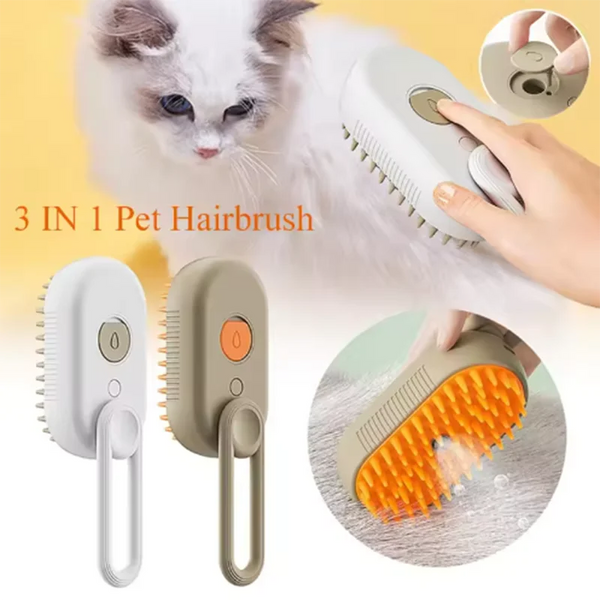 Peigne & Brosse de Bain Double Action pour Animaux
