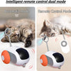 Interactive Smart Cat Toy Car with Remote Control