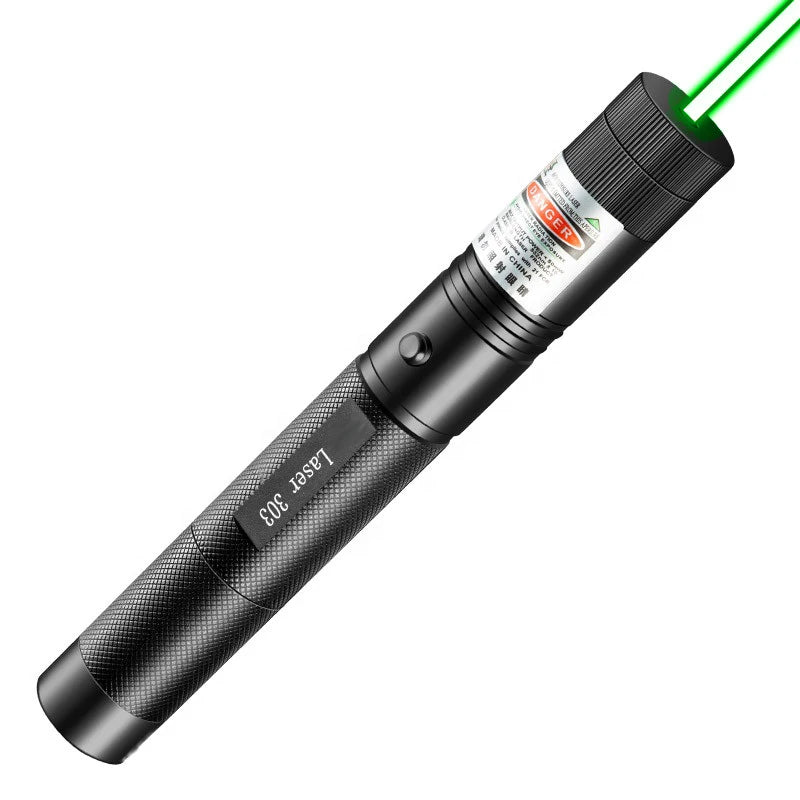 High-Power Green Laser Pointer for Presentations & Pet Play