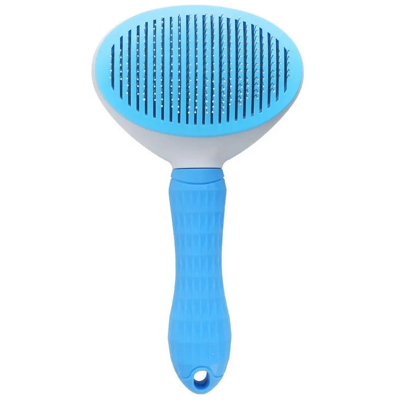 Brosse de toilettage auto-nettoyante pour animaux