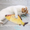 Interactive Floppy Fish Cat Toy with Motion Sensor