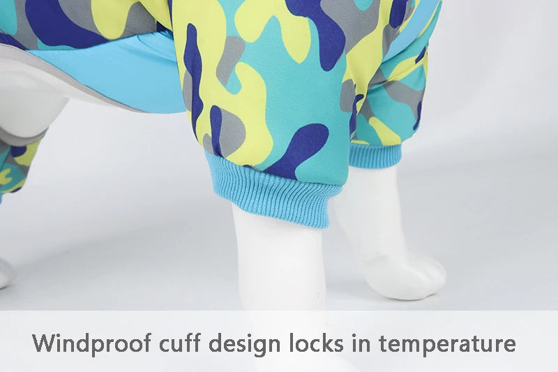 Winter Warm Thick Dog Jacket Waterproof Coat for Small to Large Dogs