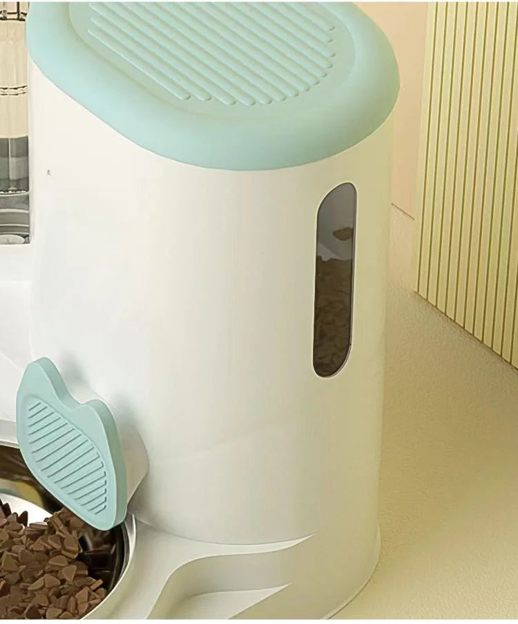 Distributeur automatique de nourriture et d'eau pour animaux