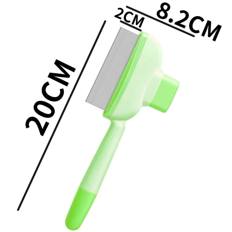 Self-Cleaning Pet Grooming Brush with Massage Pins