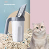 Cat Litter Scoop with Integrated Waste Bag Holder