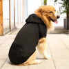 Sudadera de Fleece para Perro Grande con Capucha y Bolsillo con Cremallera
