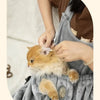 Plush Cat Carrier Apron with Cozy Sleeping Pocket for Small Pets