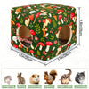 Lit-Tanière Doux et Lavable pour Petits Animaux