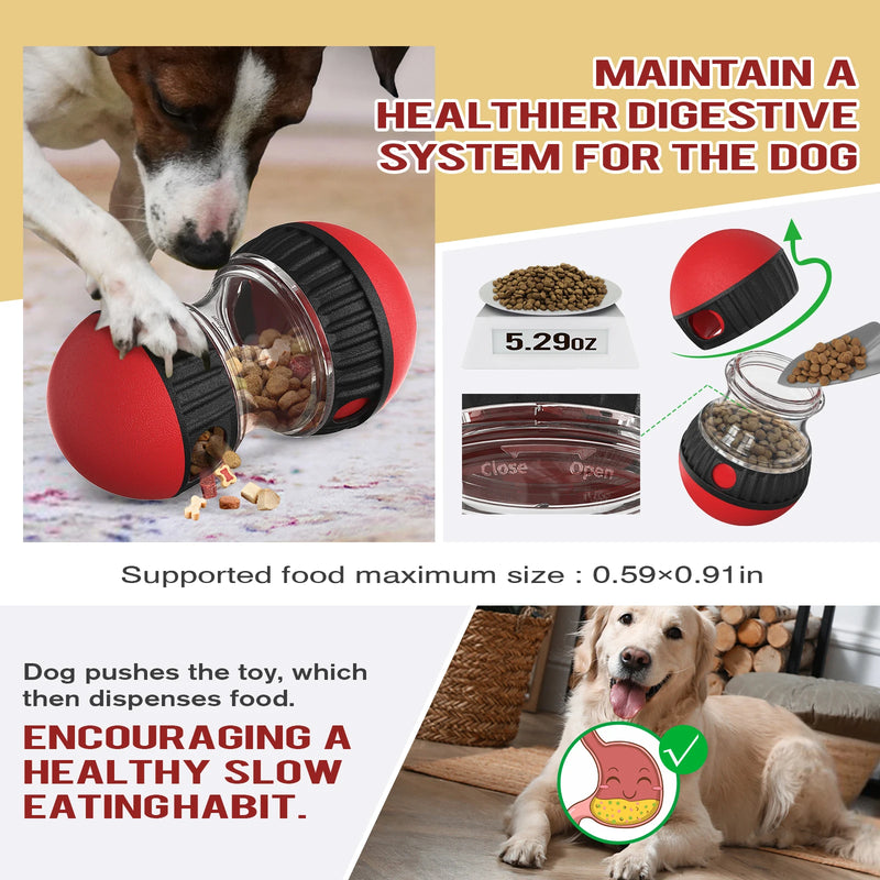 Interaktiver Leckerli-Spender-Ball für Hunde