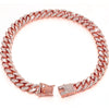 Rhinestone Cuban Chain Dog Collar