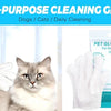 Unscented Extra-Thick Pet Cleaning Wipes with Soothing Botanical Extracts