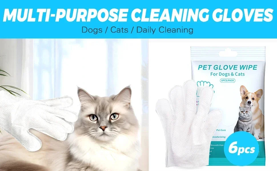 Unscented Extra-Thick Pet Cleaning Wipes with Soothing Botanical Extracts