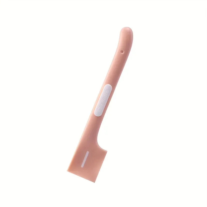 Rosa Silikonlöffel und Verschlussdeckel für Tier-Konserven.