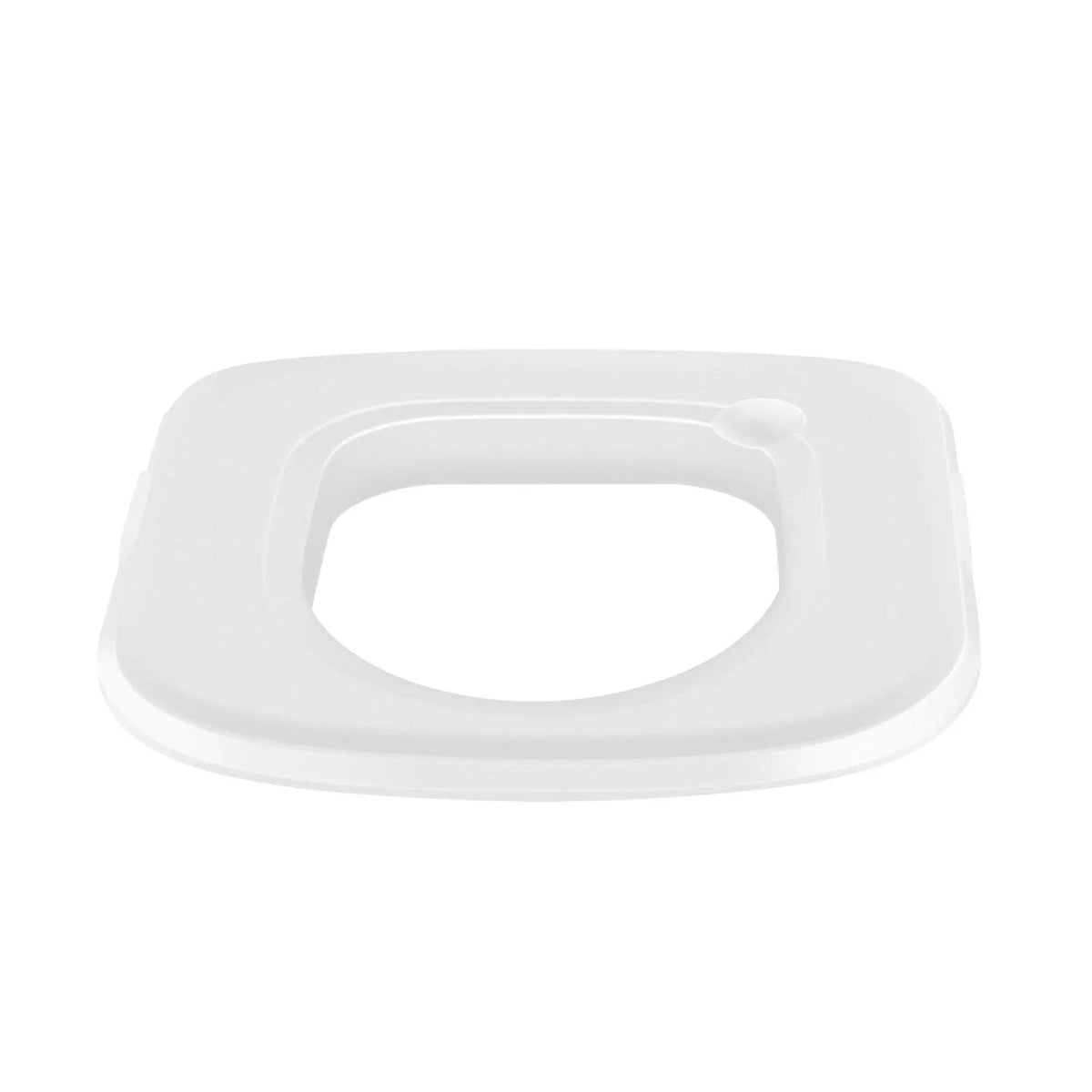Kit reutilizable blanco para entrenamiento de gato con componente ovalado plano.