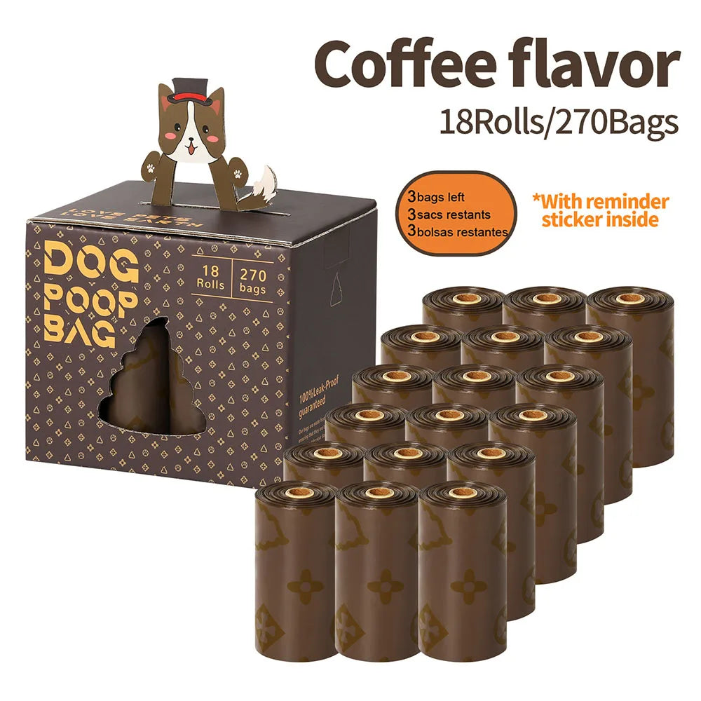 Biodegradable Scented Dog Poop Bags – Leakproof & Eco-Friendly