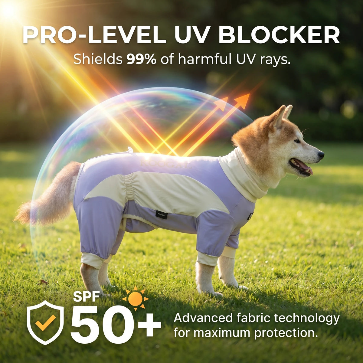 Pet Cooling Full-Body Suit for Summer Heat Relief