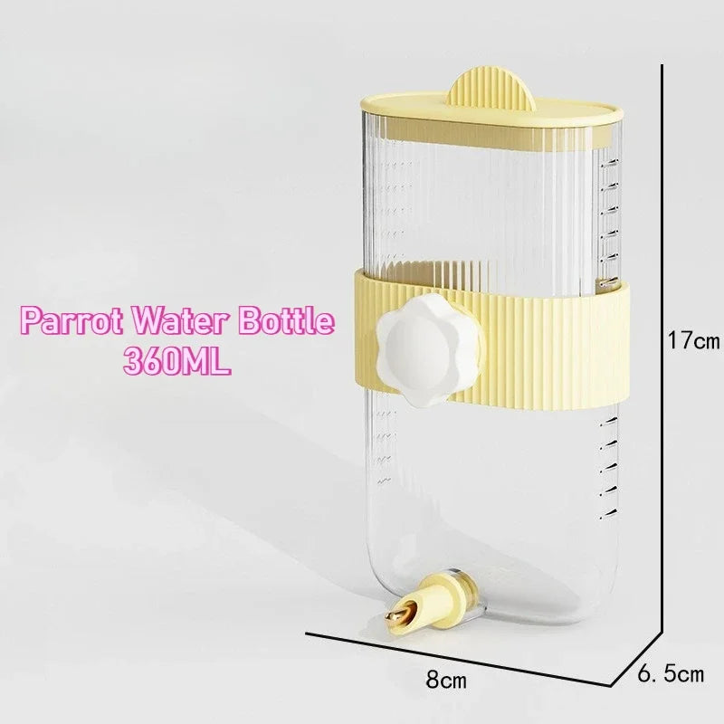 Parrot No-Waste Feeder with Seed Husk Separator