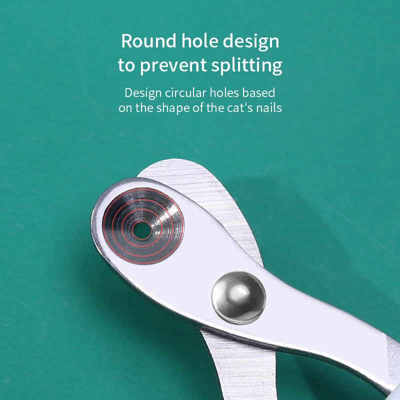 Stainless Steel Nail Clippers for Cats and Small Dogs