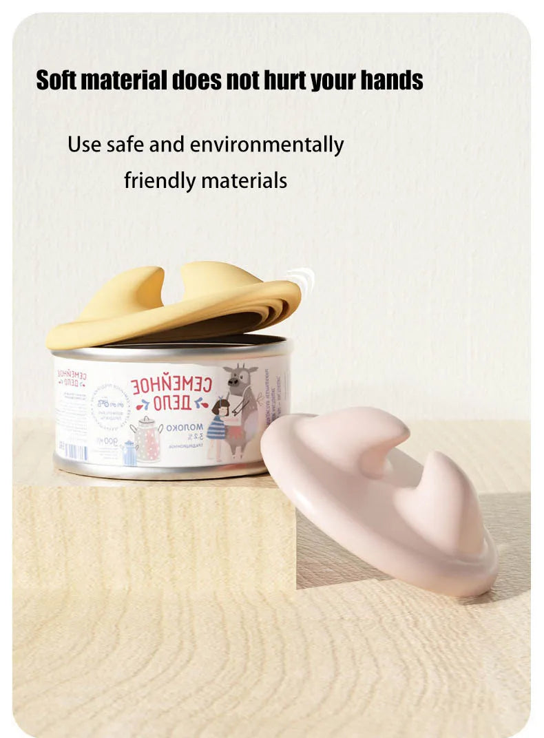 Silicone Pet Food Spoon with Airtight Can Lid