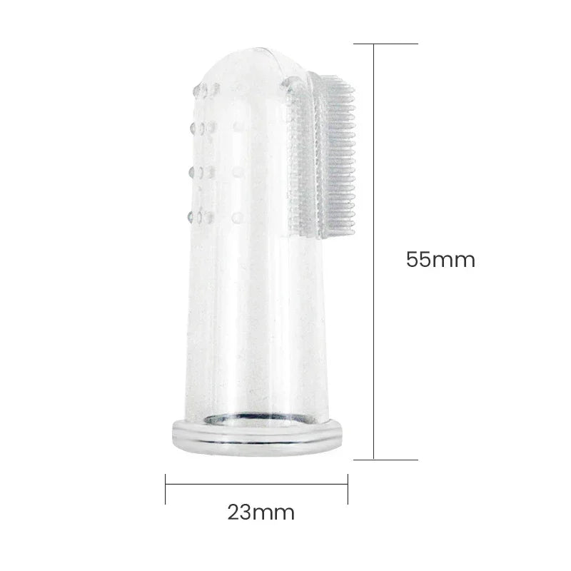 Super Soft Finger Toothbrush for Dogs and Cats