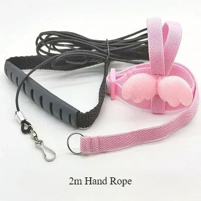 Adjustable Parrot Harness and Leash Set for Small Birds