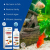 Yegbong Clear Balance Cycle Aquariumwasserklärer und Algenentfernerflasche mit Fisch