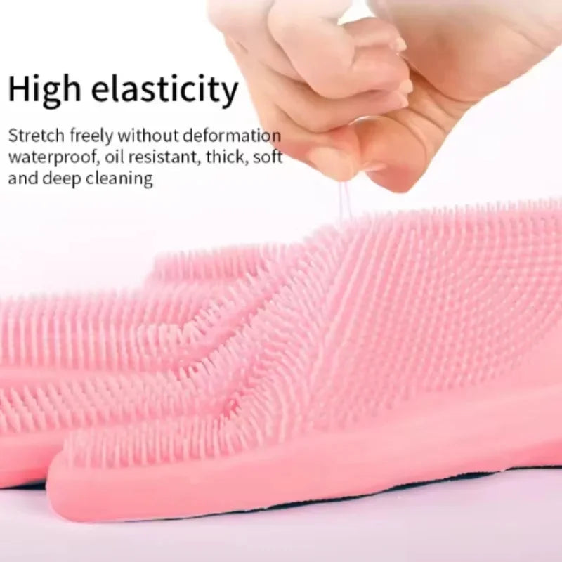 Silicone Pet Grooming Gloves for Dogs and Cats