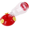 Hanging Bird Water Feeder Bottle with Iron Hook