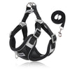 Dog Harness Leash Set with Reflective Strap for Small and Medium Dogs