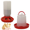 Automatic Poultry Feeder and Waterer Set