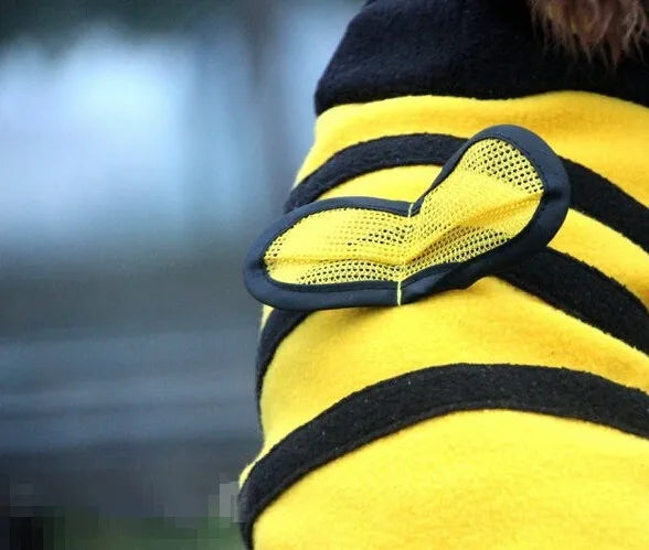 Disfraz de Abeja para Perro con Capa con Capucha