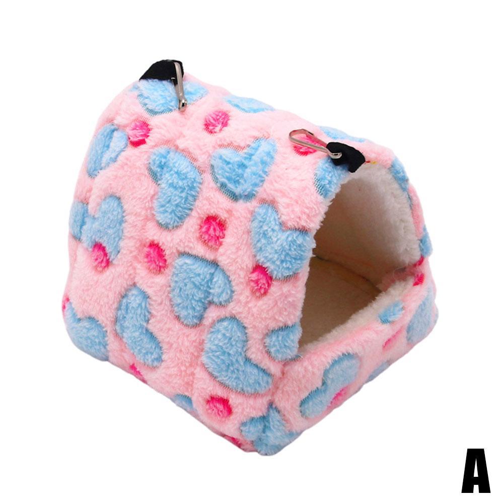 Cozy Plush Pet Nest with Secure Hanging Loop