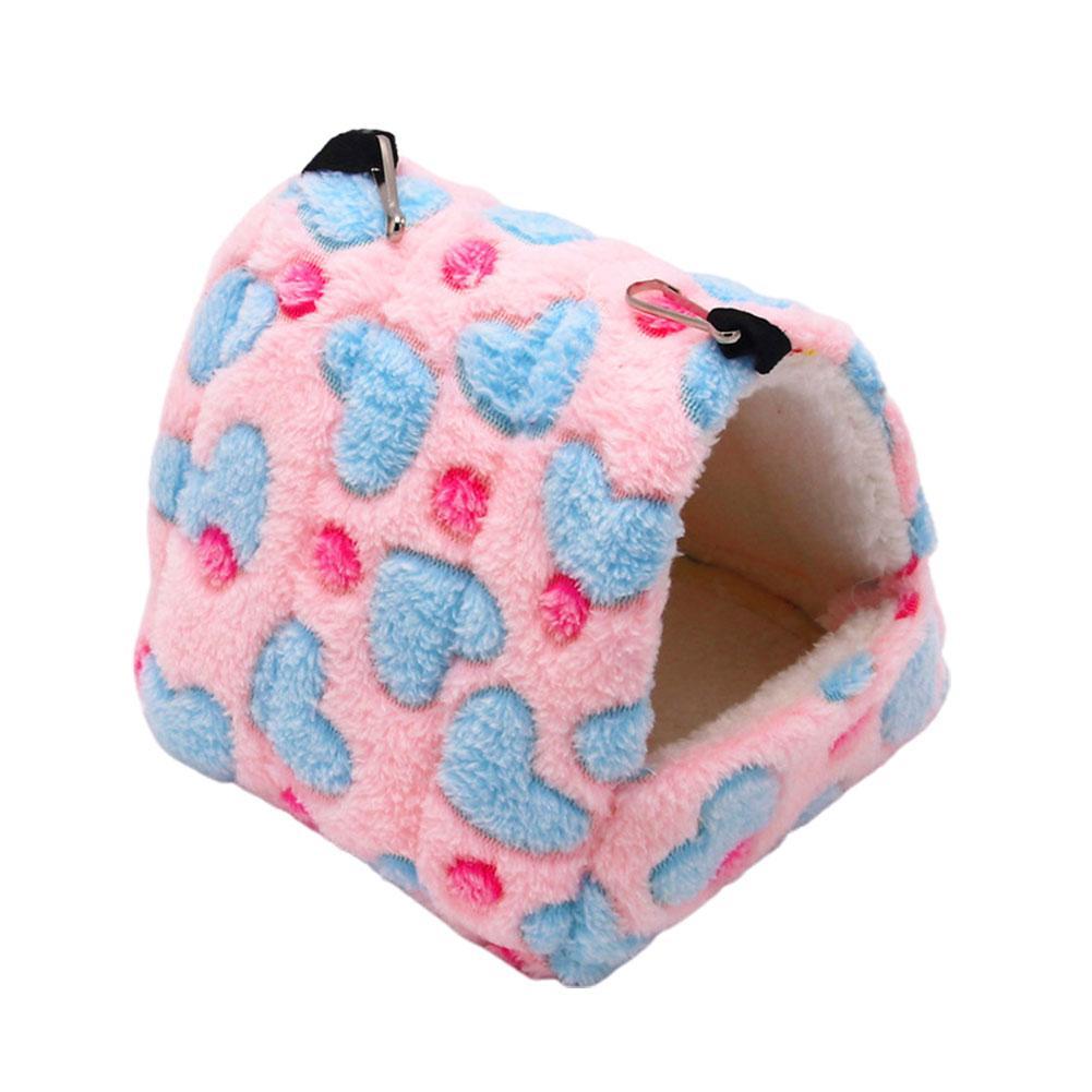 Cozy Plush Pet Nest with Secure Hanging Loop