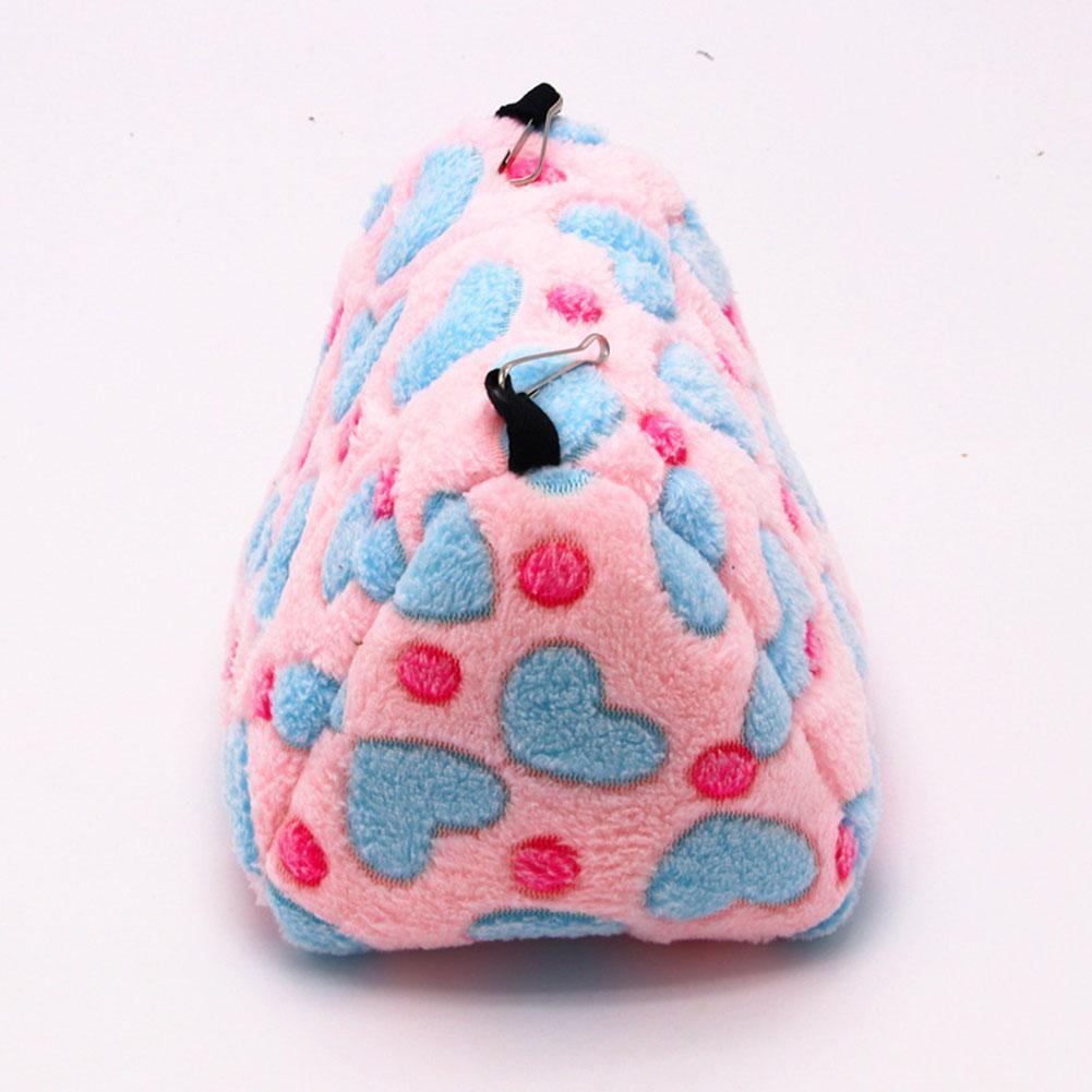 Cozy Plush Pet Nest with Secure Hanging Loop