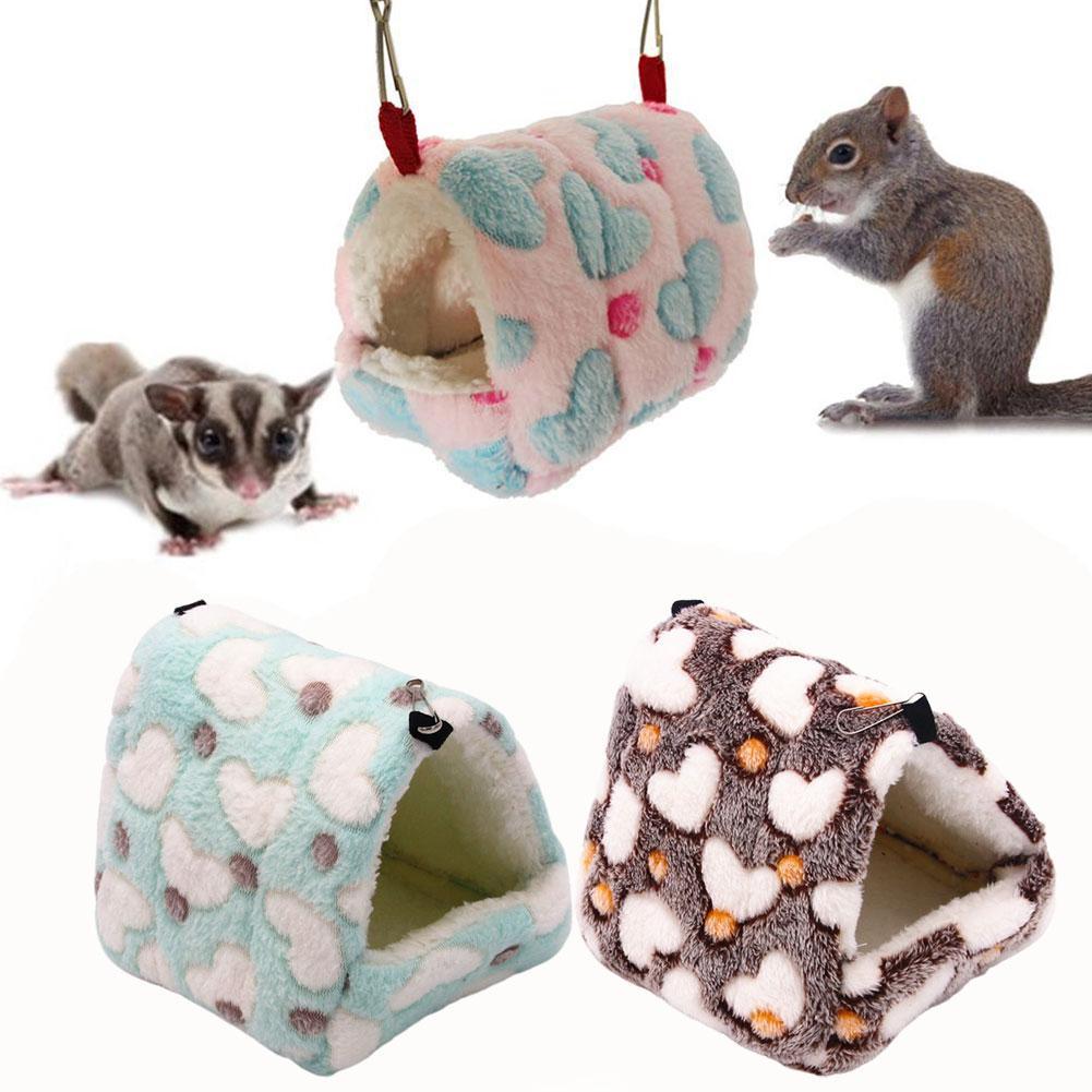 Cozy Plush Pet Nest with Secure Hanging Loop