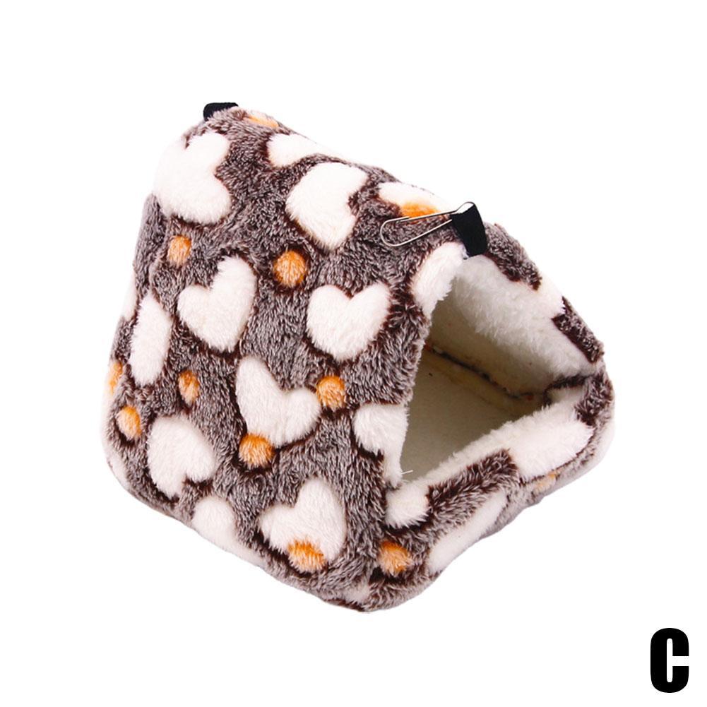 Cozy Plush Pet Nest with Secure Hanging Loop