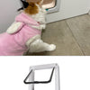 Pet Door with 4-Way Lock for Cats and Dogs - Secure, Weatherproof Flap