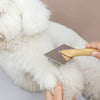 Peine de Madera Maciza para Aseo de Mascotas