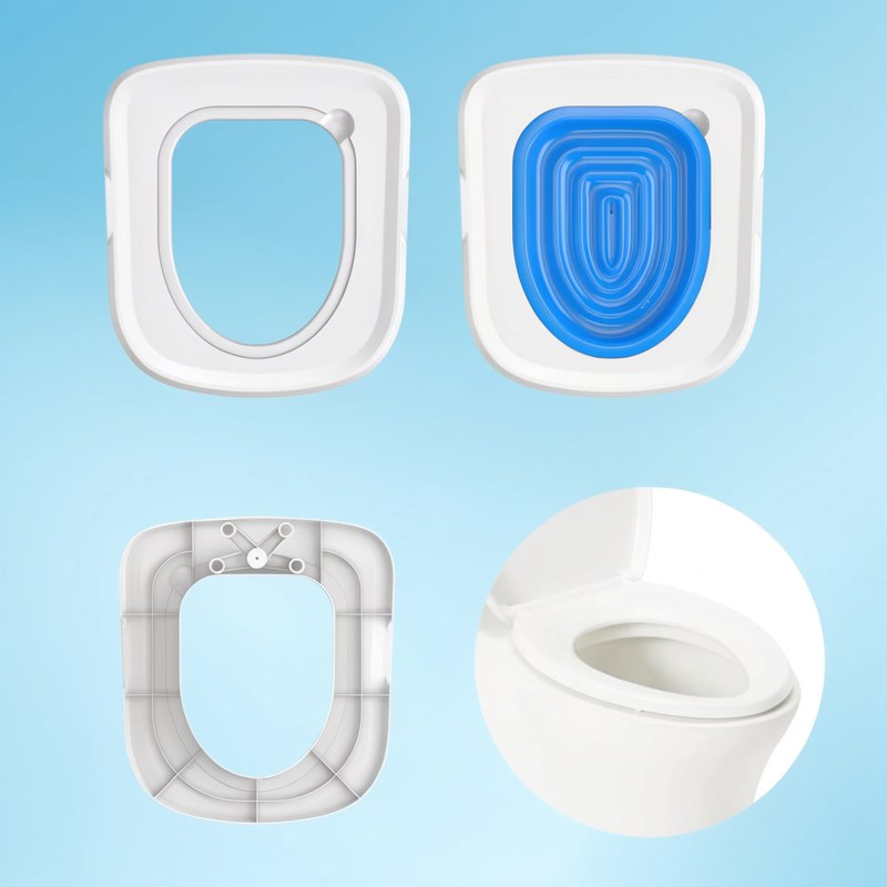 Wiederverwendbares Katzentoiletten-Trainingsset