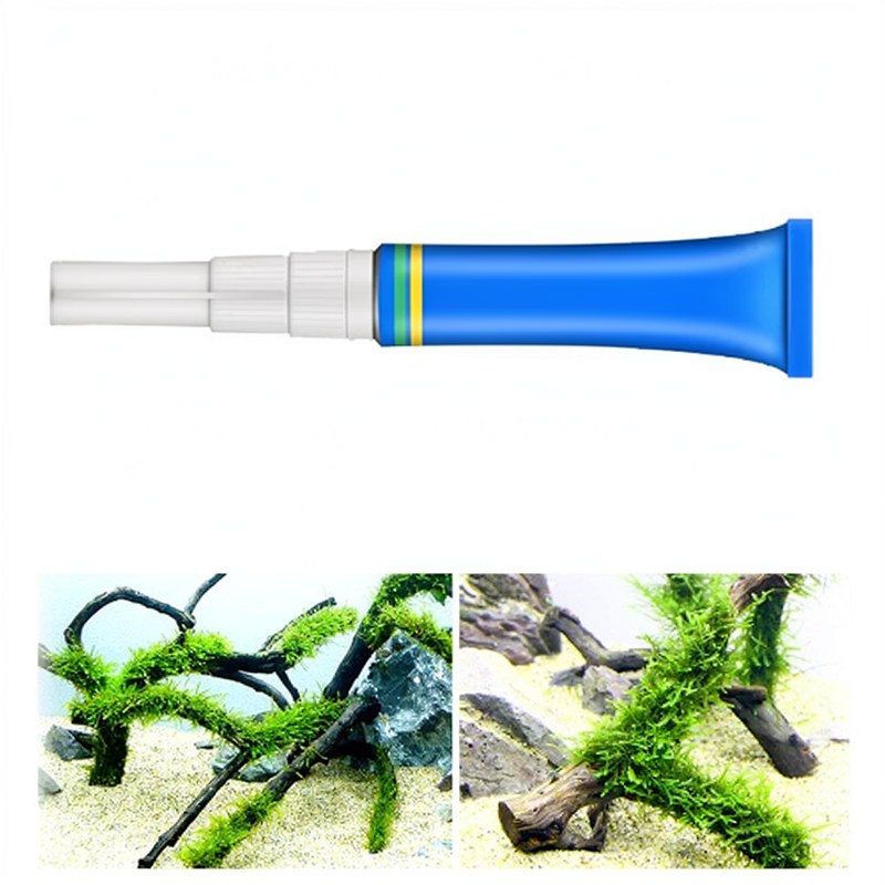 Colle à mousse pour aquarium et aquascaping