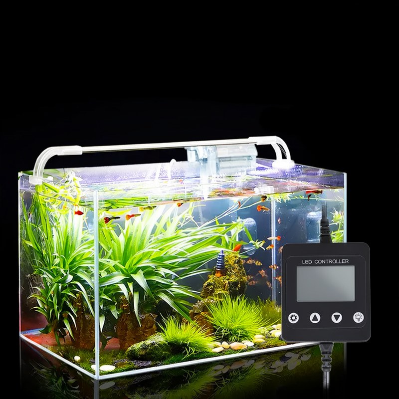 Minuteur et Variateur LED pour Aquarium