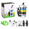 Filtre Externe Compact avec Fût Transparent pour Aquarium
