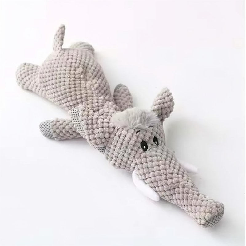 Juguete de Peluche Resistente y Sonoro para Perros Grandes