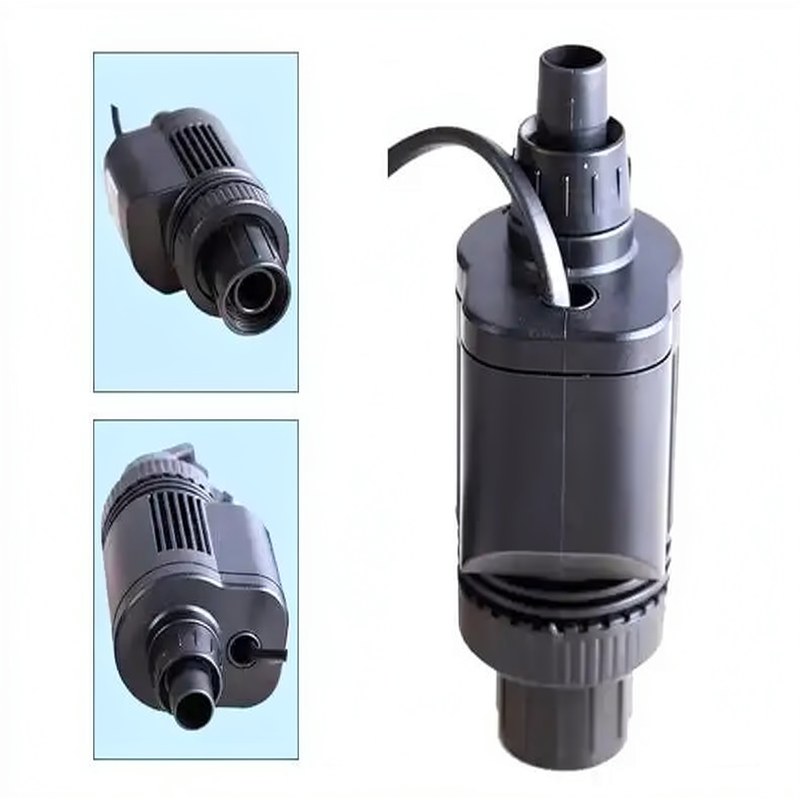 Filtre Externe Compact avec Pompe pour Aquarium