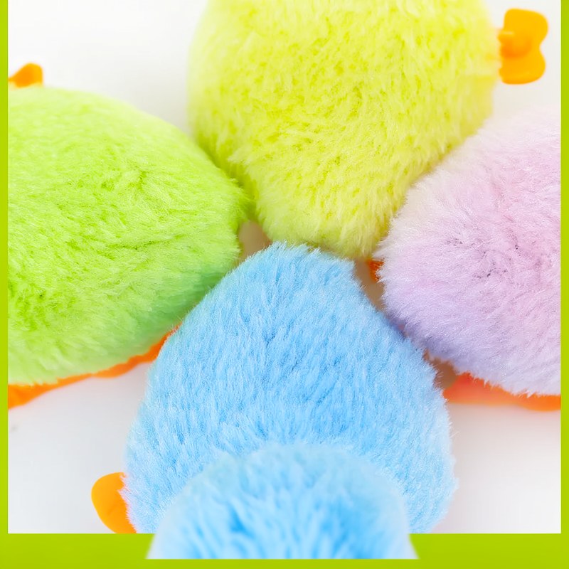 Jouet Chat en Peluche à Remonter pour Oisillon