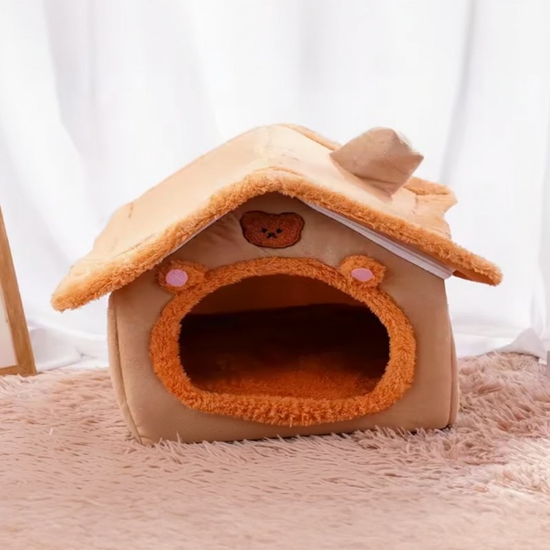 Maison pliable pour chats et petits chiens