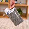 Conteneur de conservation hermétique pour croquettes avec tasse doseuse