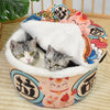 Grand panier pour animaux de compagnie pour chiens et chats