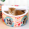 Grand panier pour animaux de compagnie pour chiens et chats