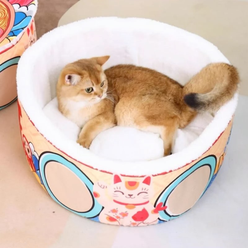 Grand panier pour animaux de compagnie pour chiens et chats